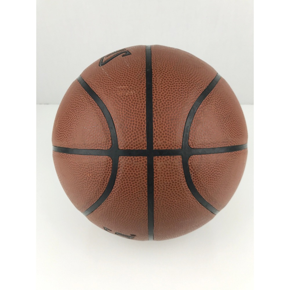 Spalding Basketball NBA All Conference Indoor/Outdoor Brown Leather Size 6 28.5" - Picture 7 of 7
